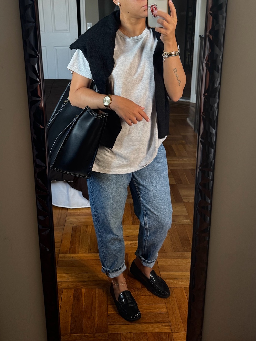 zara • straight leg jeans
